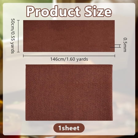 19.7x57.5 Inch Coffee Linen Speaker Grill Cloth Linen Speaker Fabric 0.5mm Thick Stereo Fabric Replacement Mesh Cloth Dustproof Speaker Fabric for Home Stage Speakers Media KTV Boxes Repair