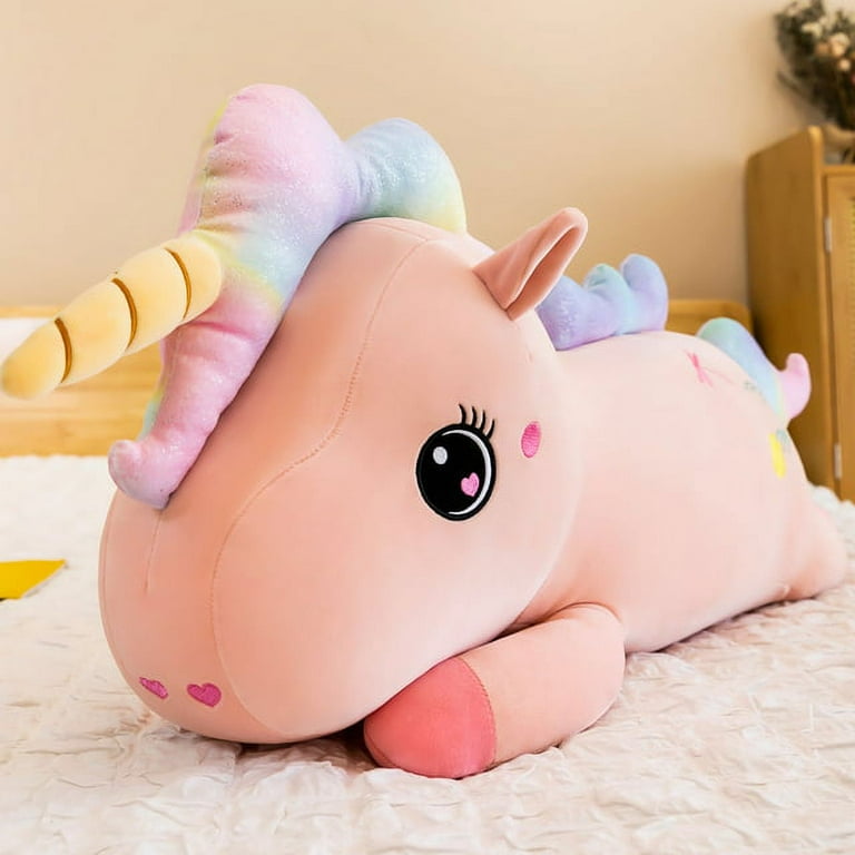 Fluffy unicorn outlet cushion