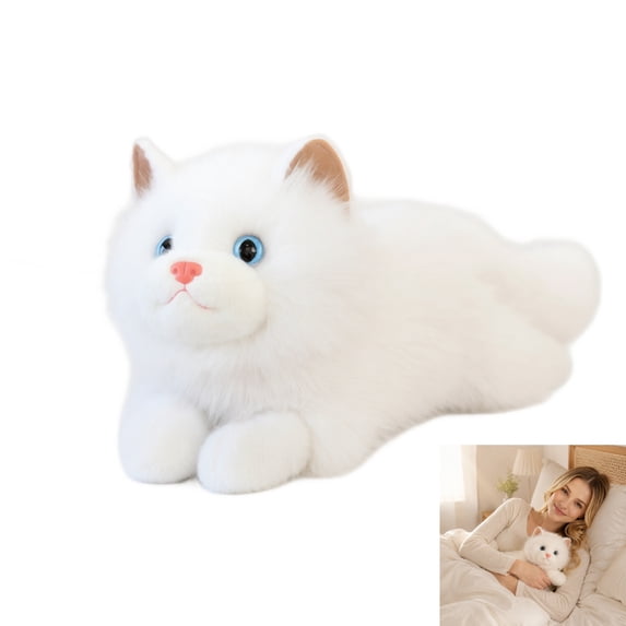 19.8 Inch- Ragdoll Cat Plush Stuffed Animal Toys -Realistic Kitten Plushies Soft Plush Toy Present Gift