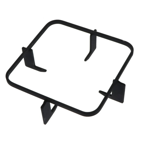 Black Cast Iron Metal Gas Stove Rack High Temperature Resistant Wok Pan Support for Home 19.8cm