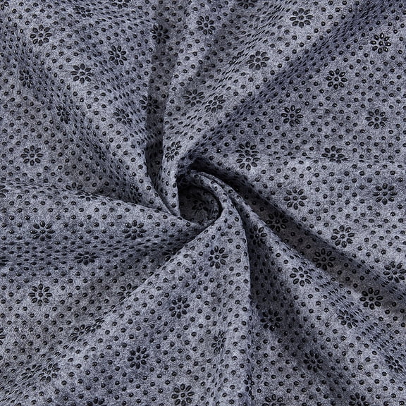 19.9 x 19.9 Inch Gray Tufting Cloth Non Woven Fabric Non Slip Grippy Underlay Backing Antislip Rug Pad Fabric
