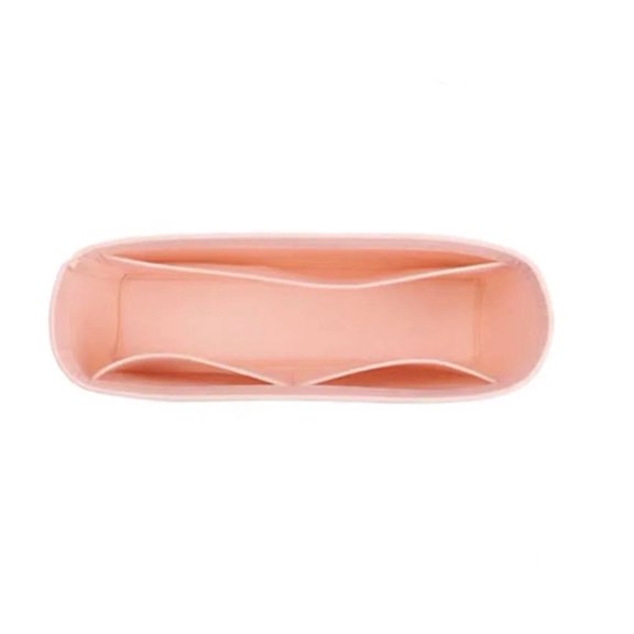 19 Bag Insert Organizer Felt Insert Women Makeup Bag Liner Travel Organizer Portable Cosmetic Bag Shaper