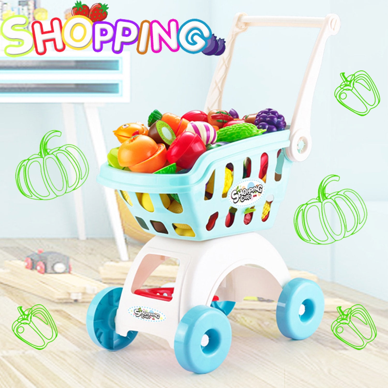 Spring Toy Cart 19