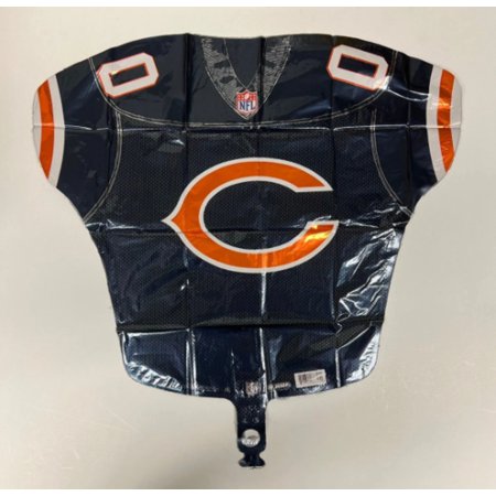 19" CHICAGO BEARS Jersey Balloon Party Supplies Decorations Foil Mylar Balloon