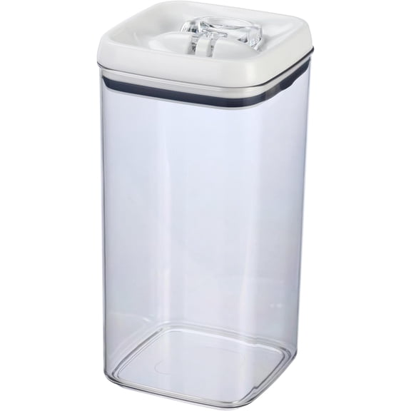 19-Cup Flip-Tight Square Food Storage Container  Clear, Stackable, BPA-Free, Durable