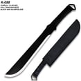 thumbnail image 1 of 19" Fixed Blade Black Machete Full Tang, 1 of 4