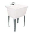 thumbnail image 1 of Tehila 19 Gallon Laundry Sink with Chrome Utility Faucet, 1 of 9