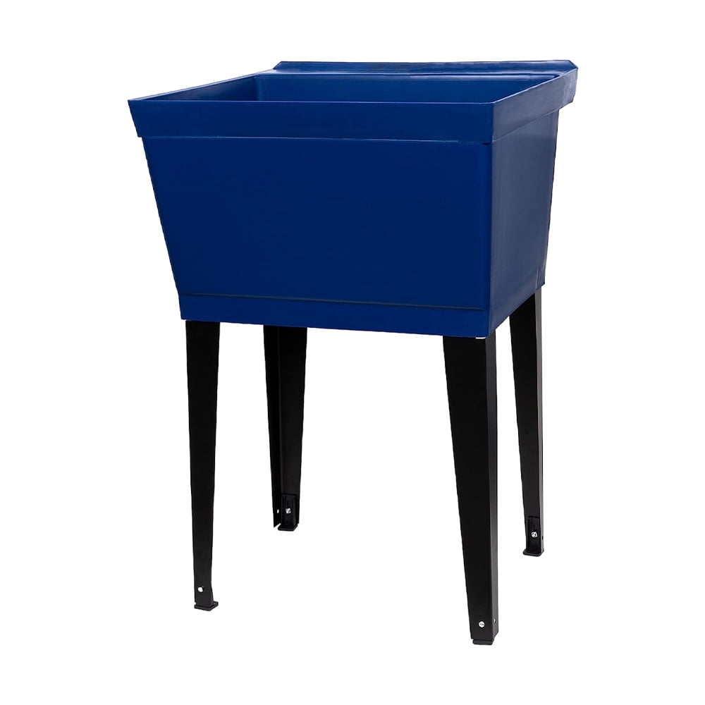 19Gallon Utility Sink, Plastic Laundry Tub, Heavy Duty Shop Sink with