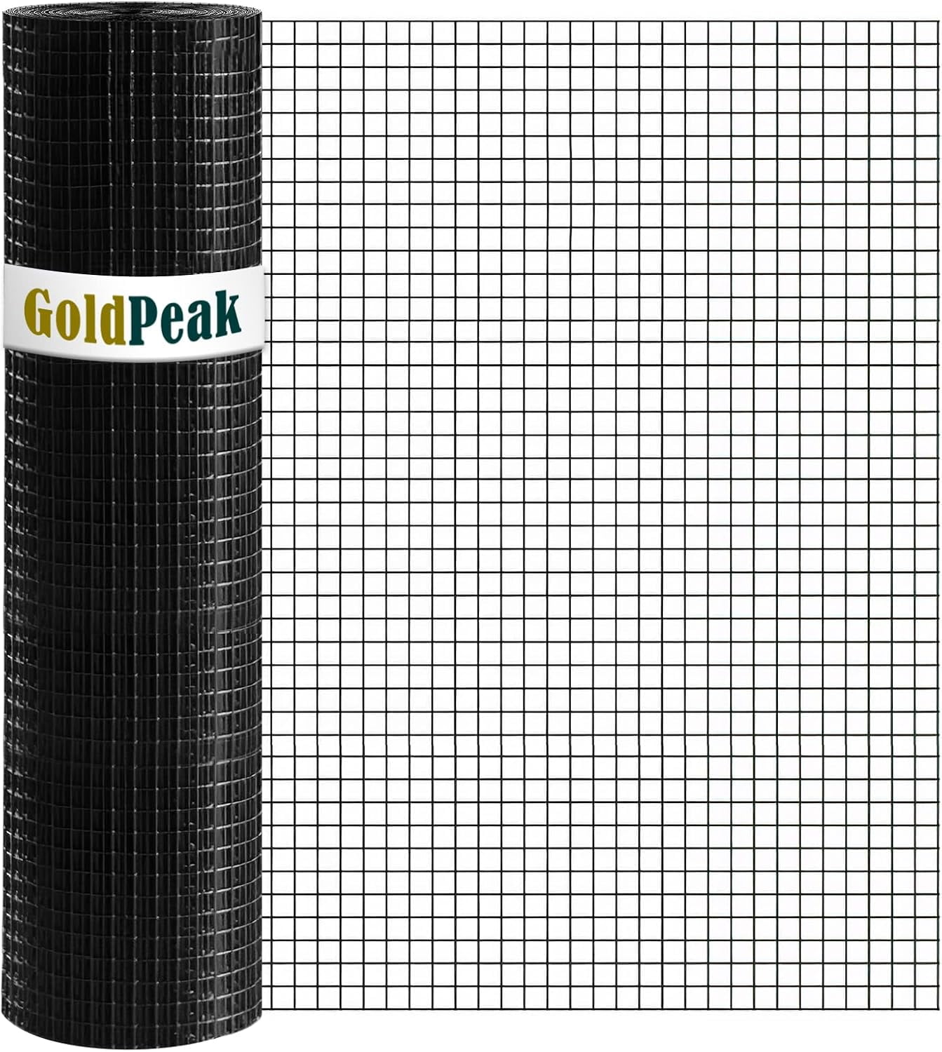 19 Gauge Hardware Cloth, 1/2 inch Chicken Wire Fence, Galvanized Welded Cage Wire Mesh Roll Supports Poultry Netting Cage Fence