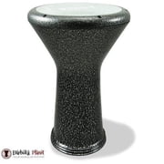 19" Gawharet El Fan Black Metal Dohola Darbuka Drum Doumbek GEF Dohola