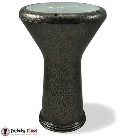 19" Gawharet El Fan Gold Metal Dohola Darbuka