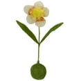 thumbnail image 1 of 19" Green Yellow and Orange Spring Floral Table Top Decoration, 1 of 4