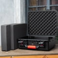 thumbnail image 1 of 19" Hard case with cubed foam inside for laptop etc - DGCASE@80-02 | int: 17.13 x 13.19 x 8.46 in, 1 of 14