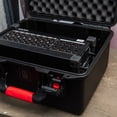 thumbnail image 1 of 19" Hard case with cubed foam inside for laptop etc - DGCASE@80-04 | int: 17.13 x 13.19 x 10.50 in, 1 of 15