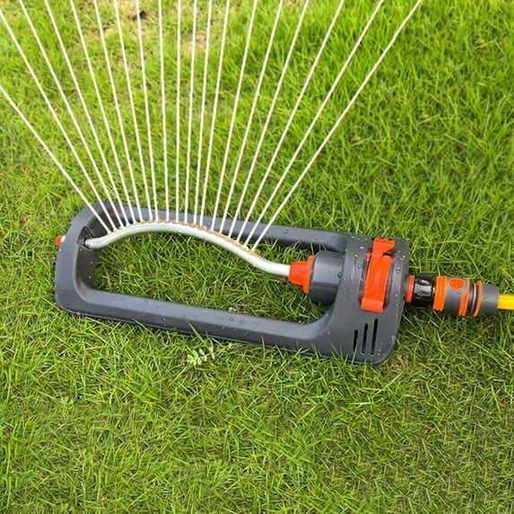 19 Holes Lawn Sprinkler,Automatic Oscillating Sprinklers for Yard,Water Sprinkler for Lawn,Watering Device for Agricultural Irrigation in The Home Garden