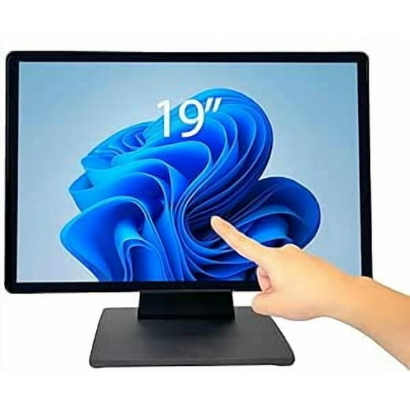 19 Inch 16:10 Capacitive Touchscreen LED Backlit Multi-Touch HDMI Monitor, 1440 x 900, True Flat Seamless Design, for Office, POS, Retail, Restaurant, Bar, Gym, Warehouse