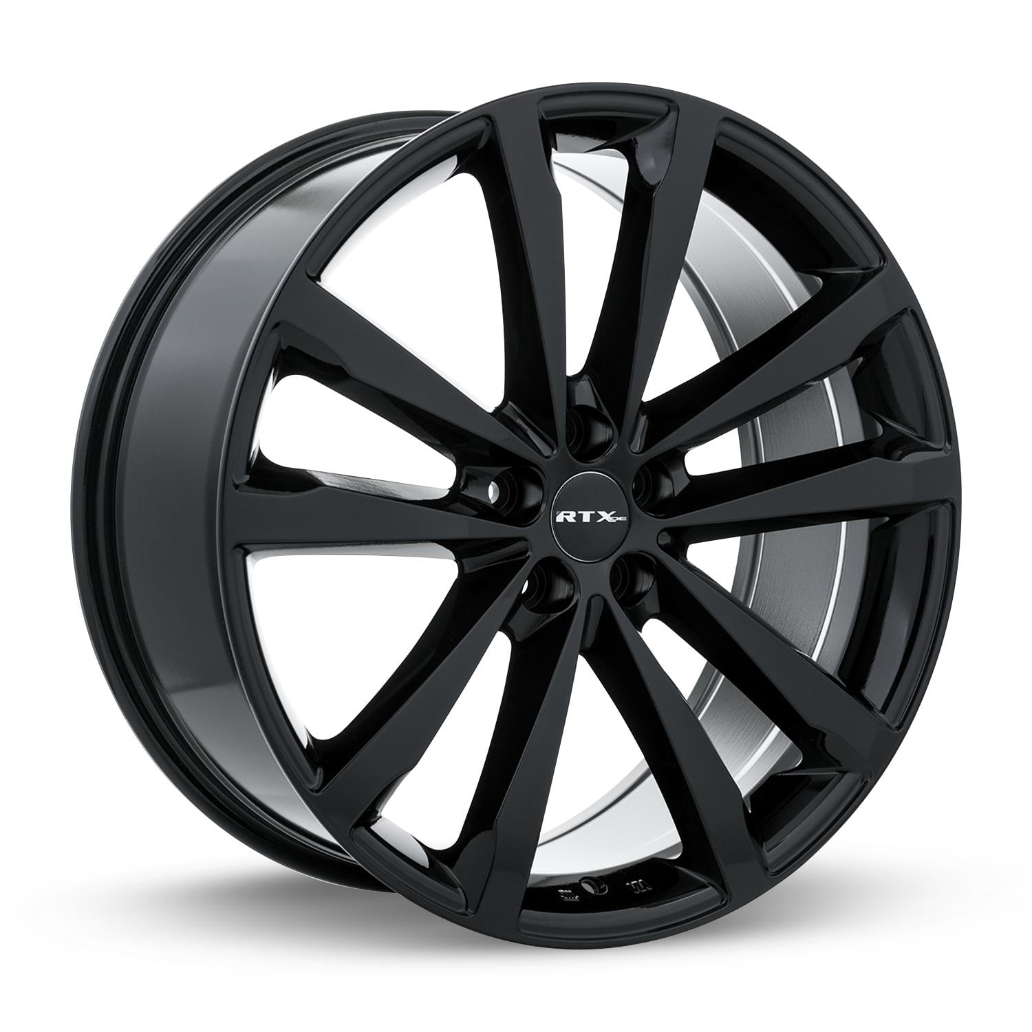 19 Inch Black Alloy Wheel Rim for Lincoln Corsair, RTX 82366 19x8.5 ...