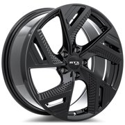 19 Inch Black Alloy Wheel Rim for Toyota Prius Prius AWD-e Prius Prime, RTX 8322