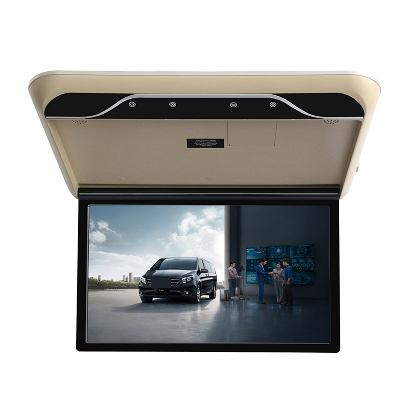 19 Inch Car Video Players HD LCD Screen Automobile Ceiling Roof Mount ...