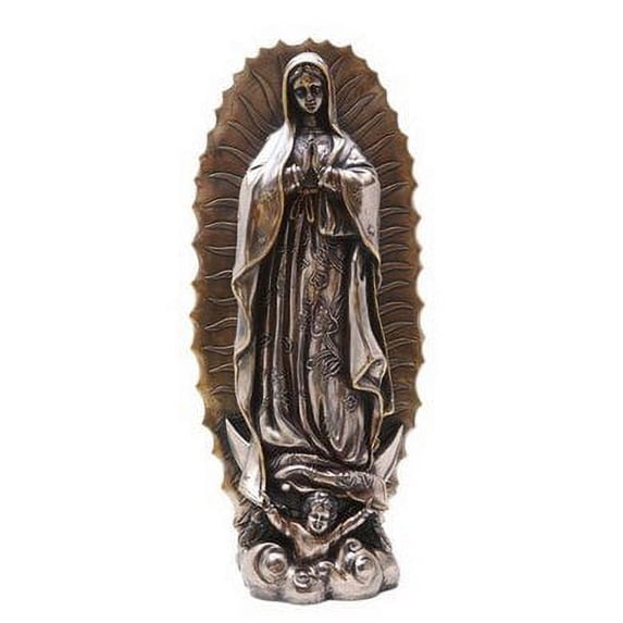 19 Inch Lady of Guadalupe with Baby Jesus Religious Statue Figurine