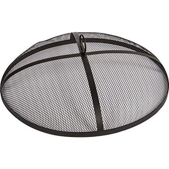 19-Inch Mesh Fire Pit Spark Screen - Round