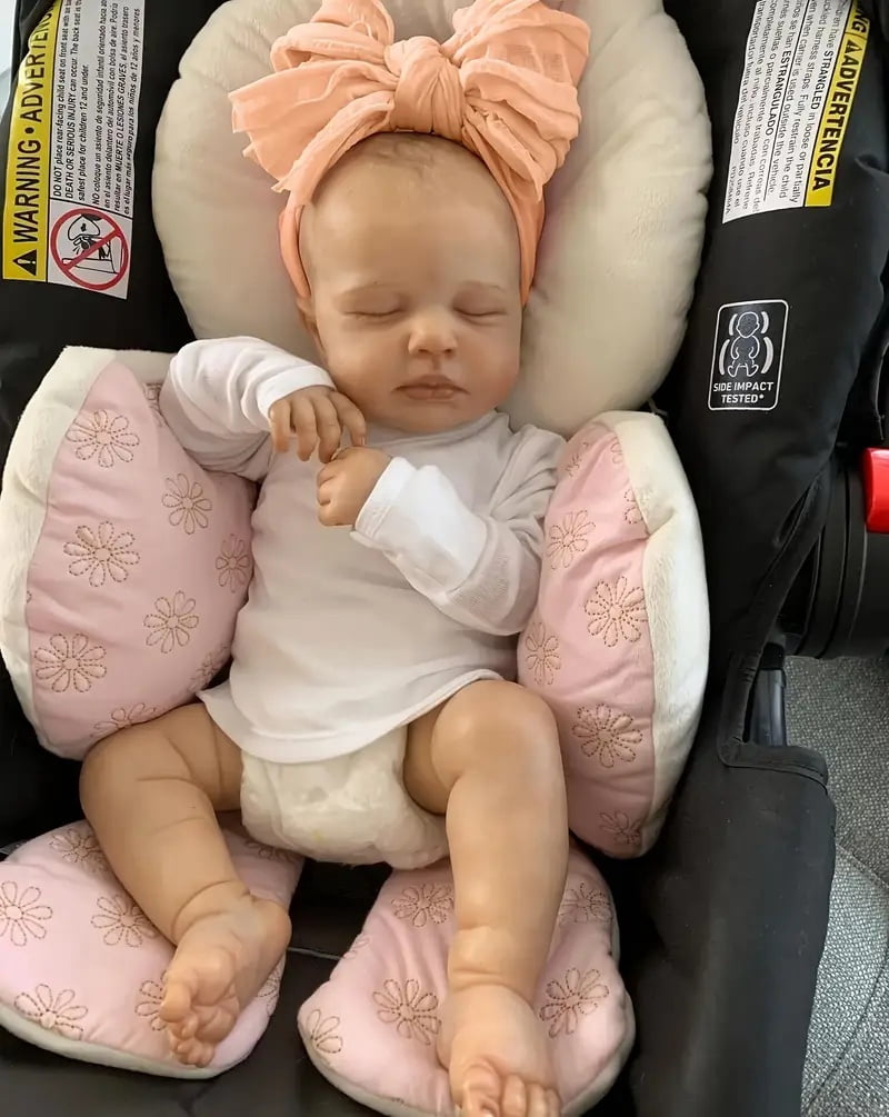 19-Inch Realistic 3D Hand-Painted Reborn Baby Doll-Perfect for Collectors & Gifts