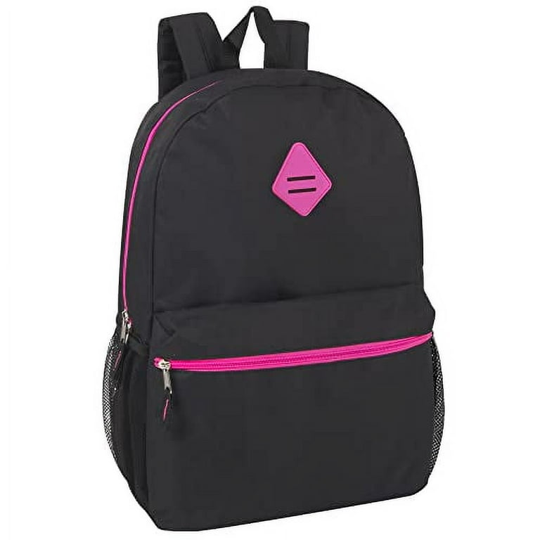 Black and pink backpacks shop