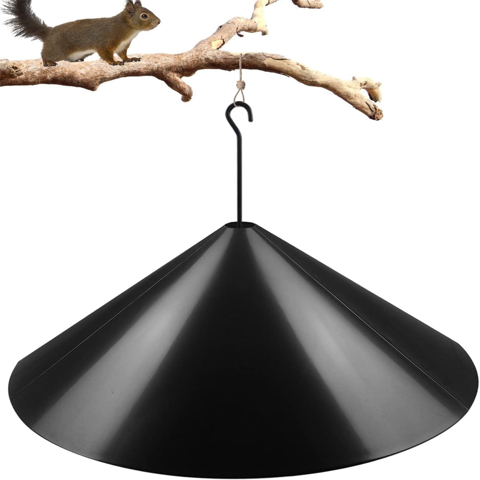 19 Inch Squirrel Proof Baffle, Pole Mount Squirrel Guard Stopper for
