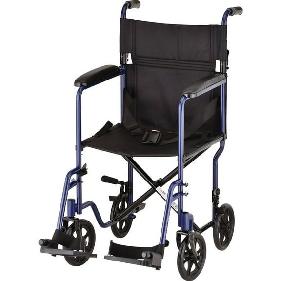19 Inch Steel Transport Chair