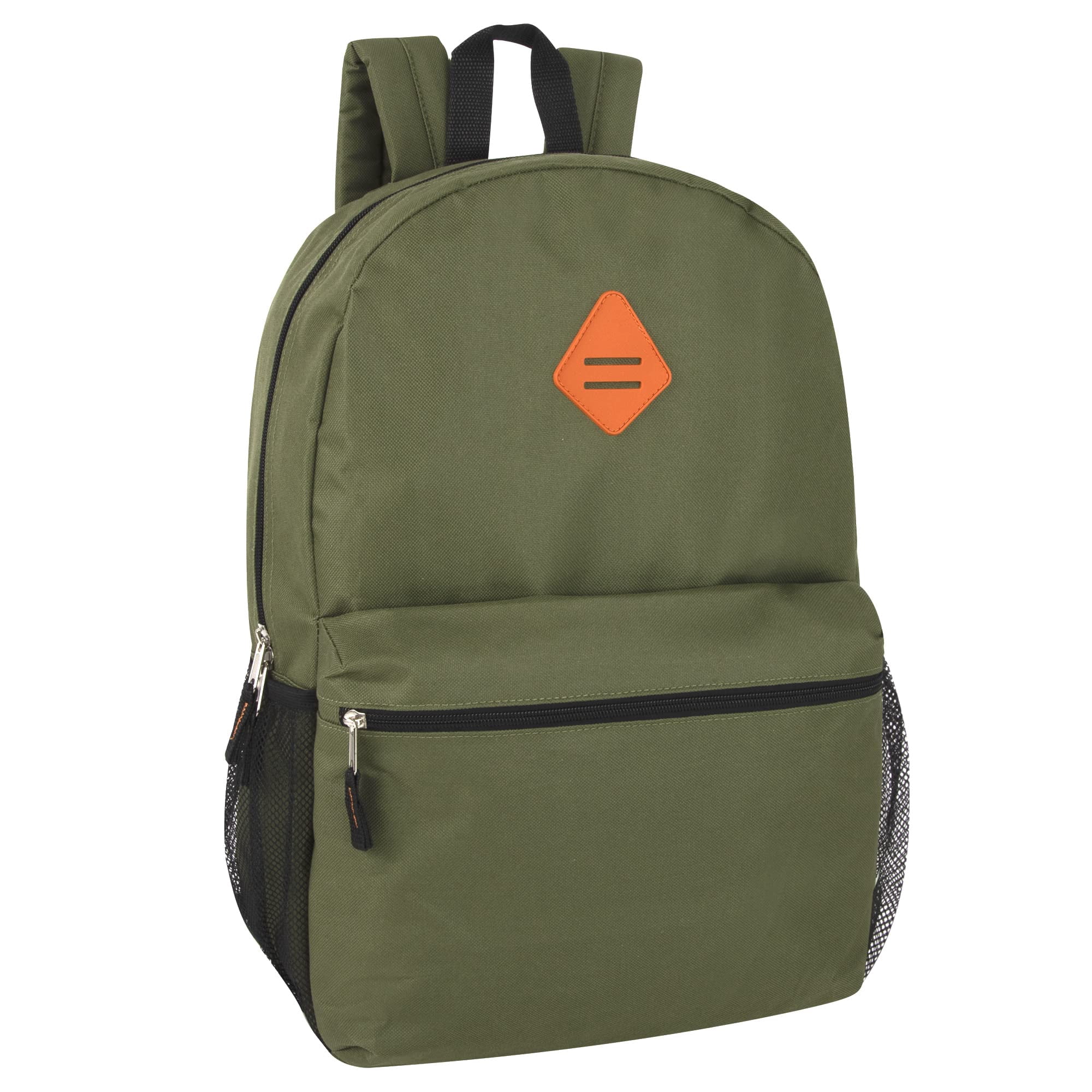 19 Inch Two Tone Color Mesh Side Pocket Backpack for Camping, Commuting ...