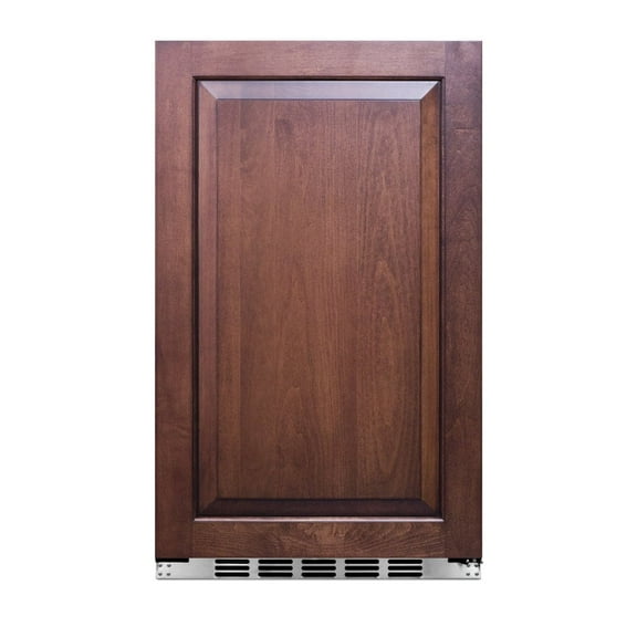 19 Inches wide shallow depth built-in undercounter all-refrigerator with panel-ready door