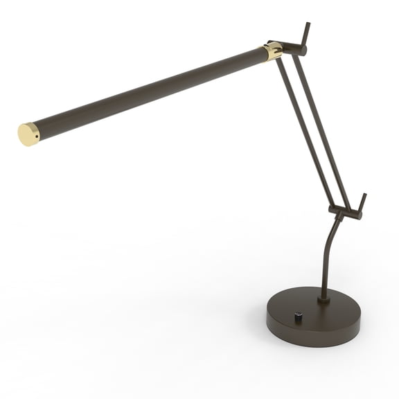 19" LED Upright Piano Light in Mahogany Bronze