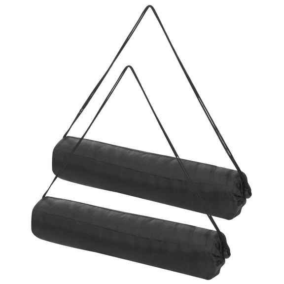 19" Mini Nylon Camp Tripod Replacement Bag Foldable Rod Carry Storage Bag with Strap 2 Pack