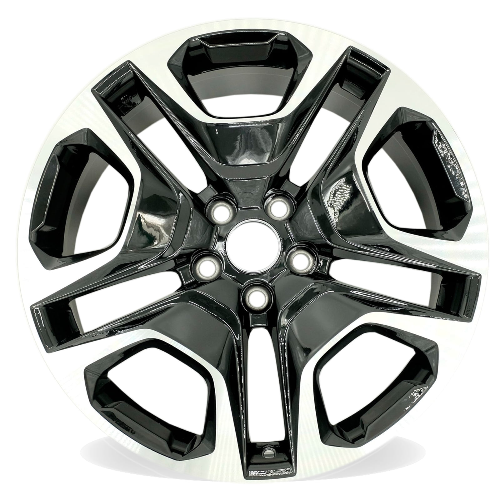 19” NEW Single 19x7.5 Machined Black Wheel for Toyota RAV4 2019-2024 OE ...
