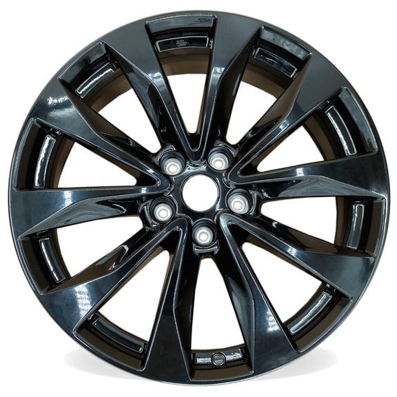 19 NEW Single 19x8.5 Gloss Black Wheel for Nissan Maxima 2016-2023 OE Style Replacement Rim