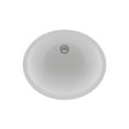 thumbnail image 1 of 19" Oval Quartz Vanity Bathroom Sink, Galaxy White Drop-In Sink, Undermount Bathroom Sink, Granite Vanity Basin by Lexicon Platinum LP-V210-W, 1 of 6