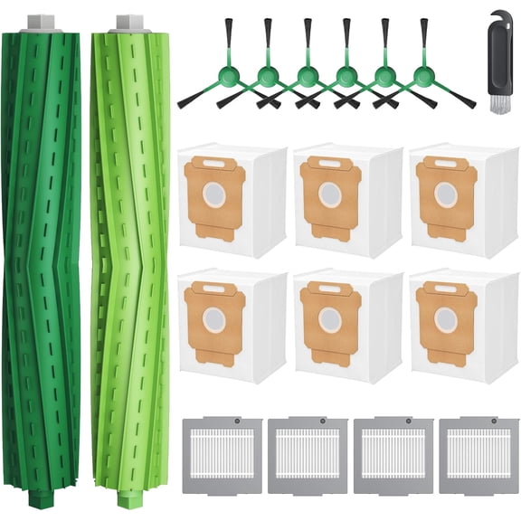 19-Pack Replacement Parts Kit for iRobot Roomba Plus 504 and Max 705 Vacuum
