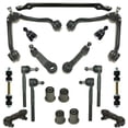 thumbnail image 1 of 19 Pc Upper Control Arms & Ball Joints Inner Outer Tie Rods Sway Bars Center Link with Idler & Pitman Arms Complete Suspension Kit Fits select: 1996-1999 CHEVROLET TAHOE, 1993-1999 CHEVROLET SUBURBAN, 1 of 16