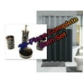 thumbnail image 1 of 19-Piece Complete Bathroom Set Rugs Shower Curtain Hooks Ceramic All Included!!!, 1 of 1