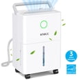 thumbnail image 1 of KNKA Pro Dehumidifier for Home with Drain Hose, MAX 19 pints/day, Dehumidifier for Basements, Continuous Drainage, Auto Humidity Control for Bedroom, Bathroom, RV, 1 of 11
