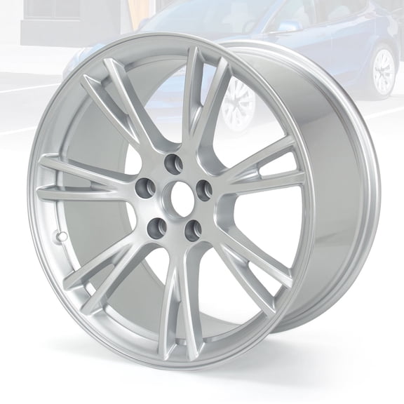 19" Replacement Wheel Rim 19x9.5-inch 5-Lug Silver, for Model Y Long Range 2020-2023 Wheel 96958