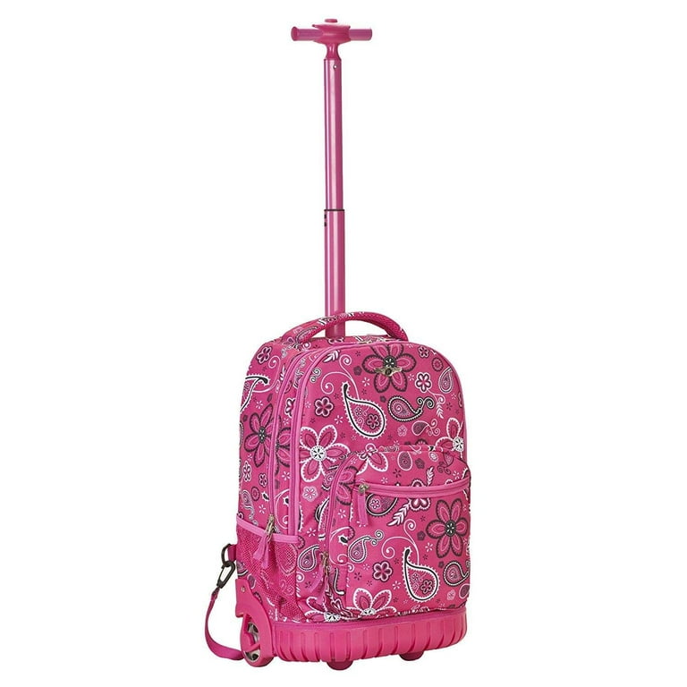 Book bag on top wheels at walmart