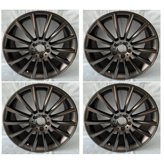 19" SLS AMG STYLE STAGGERED WHEEL 5X112 RIM FIT MERCEDES C300 C350 2008-2022 CLS CL SLK S E