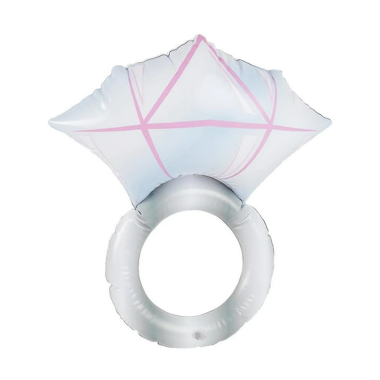 Inflatable Diamond Ring Silver Inflatable Diamond Ring Silver