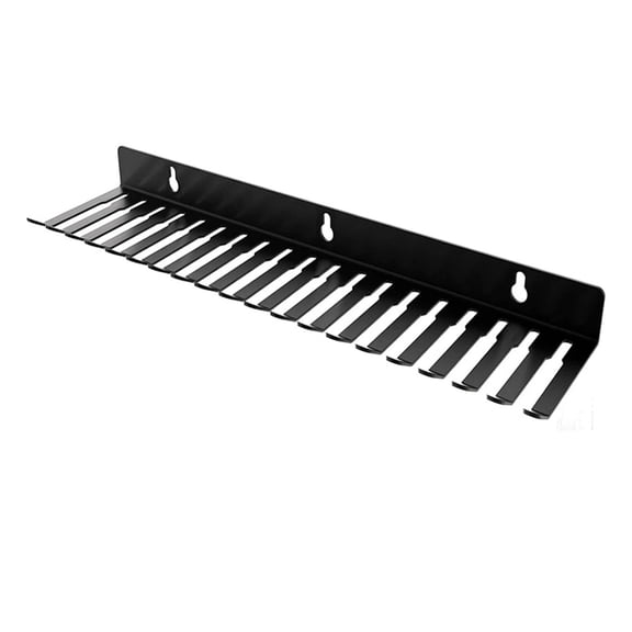 19 Slots Wall mountable Cable Hanger and Organizer,Cable Holder,Cable Organizer Studio Storage,Slots Width from 5.5 to 9.5mm for Cord Management Rack