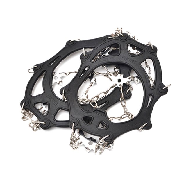 19 Tooth AntiSkid Shoes Cover Mountaineering Equipment SlipResistant Spikes Climbing Covers