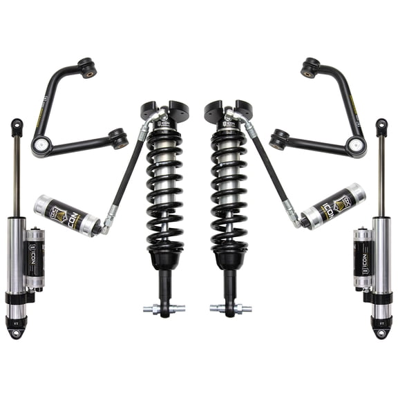 19-UP GM 1500 1.5-3.5" STAGE 4 SUSPENSION SYSTEM W TUBULAR UCA Fits select: 2019-2020 CHEVROLET SILVERADO C1500 LT, 2021-2022 CHEVROLET SILVERADO K1500 LT