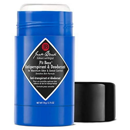 ($19 Value) Jack Black Pit Boss Antiperspirant & Deodorant Stick for Men, 2.8 Oz
