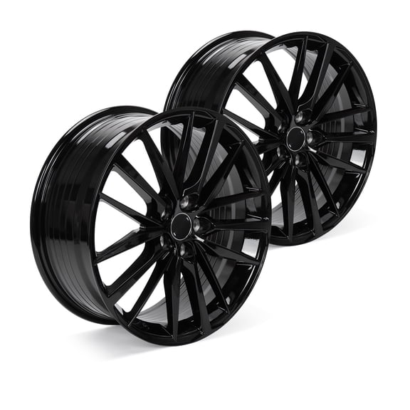 19" Wheel Rim for Toyota Camry 2018-2024, 2 Count, 19x8-inch 5-Lug Black Replacement Alloy Rim