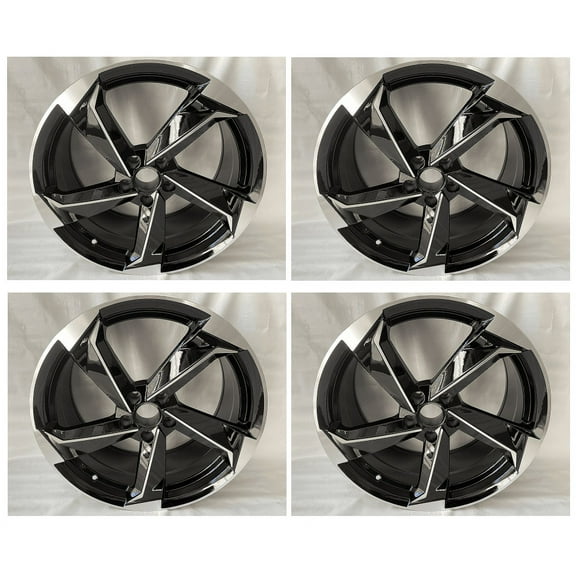 19" Wheels Fits Audi A4 A5 S4 S5 A6 A7 A8 Q3 Q5 19x8.5 5x112 +25 Rims Set of 4